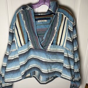Free People Willowa Hoodie. Size large.